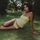 Chloe Tank - Daffodil