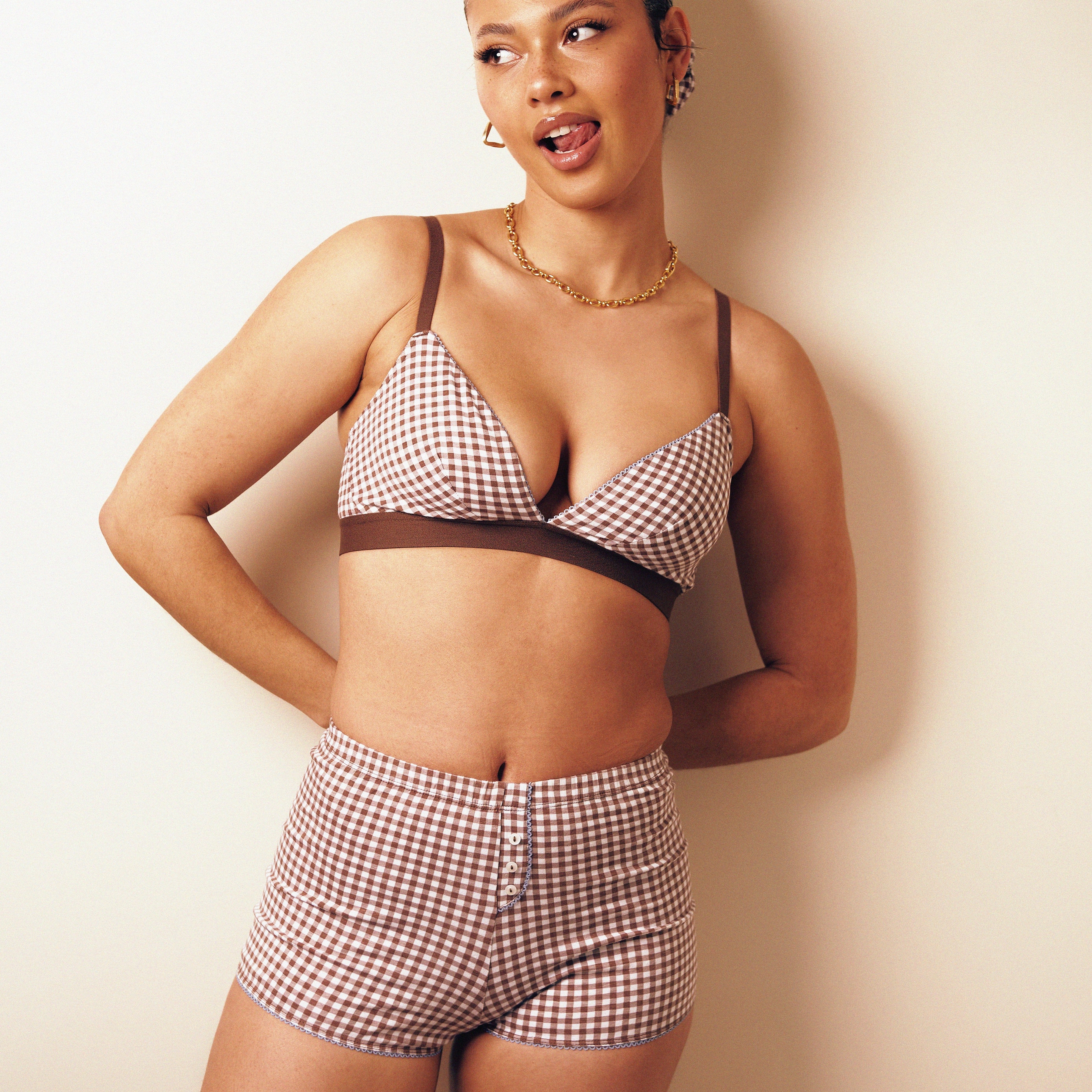 Bra and Bloomer Set - Pony